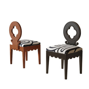 เก้าอี้ไม้เนื้อแข็งสไตล์มินิมอลทันสมัยพร้อมพนักพิง <span class=keywords><strong>เฟอร์นิเจอร์</strong></span>บ้านหรูหราเบาๆ - Product Image 4