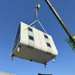 Triangle Kit Hôtel Modulaire Petite Capsule Maison Triangulaire Toit Conteneur Deux Couches Capsule Maison à Vendre - Product Image 6