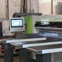 Scie à panneaux CNC automatique CHRYSO pour la découpe du bois, machine de travail du bois pour meubles, scie à poutre alternative automatique