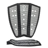 Tapis de planche de surf personnalisés en EVA, 3 pièces, texture rhombique, pour une adhérence optimale sur planches de surf par temps humide
