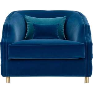 Fabrikpreis Modulares Design Club-Möbel Cleio Blau Burgunderrot Orange Sessel Maßgefertigter Komfortabler Clubsessel für Bar und Club - Product Image 1