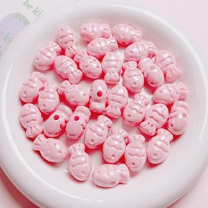 Cute Cream Jelly Beans Mini Fish Straight Hole <b>Beaded</b> DIY Bracelet Accessories Material Acrylic <b>Beads</b> - Product Image 5