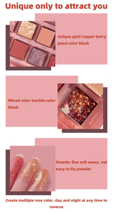 Nouvelle palette de fards à paupières personnalisée de style varié 2026, fard à paupières imperméable à haute pigmentation, ensemble cadeau de maquillage personnalisé - Product Image 4