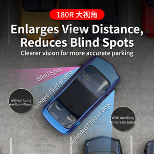 Specchietto Retrovisore Ausiliario Regolabile di Alta Qualità Carmate, Estensione Visuale Universale, Accessorio Auto Esterno in Vetro+Plastica - Product Image 4