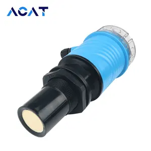 IP68 Ultrasonic Water Level Indicator Sensor Transmitter Ultrasound lpg Tank Level Sensor 4-20ma Ultrasonic Bucket Level Meter