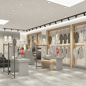 Design Professionale Personalizzato per Negozi, Sistemi Espositivi All-in-One per Negozi <span class=keywords><strong>di</strong></span> <span class=keywords><strong>Abbigliamento</strong></span> <span class=keywords><strong>Maschile</strong></span> - Product Image 5