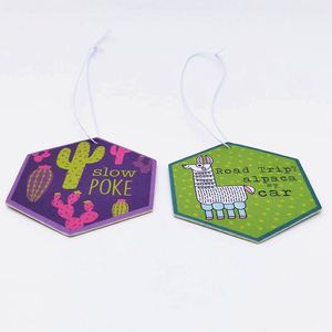 Ambientador de Papel Personalizado para Coche y Hogar, Tarjeta Perfumada Colgante - Product Image 1