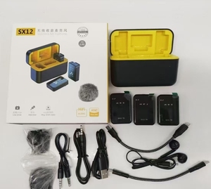 Nouveau microphone sans fil 3-en-1 à réduction de bruit avec haut-parleur pour appels téléphoniques, vidéo en direct, vlogging et enregistrement vocal - Product Image 6
