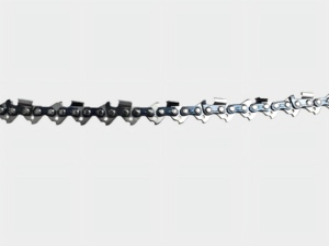 <span class=keywords><strong>Chaîne</strong></span> de scie industrielle à longue portée, pas .325, 18 pouces, à dents pleines, compatible avec les utilisateurs de scies <span class=keywords><strong>Husqvarna</strong></span> 555, 562XP, 365, 565, 372XP pour travaux forestiers - Product Image 1