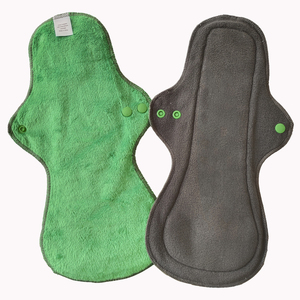 THX Serviettes hygiéniques lavables <span class=keywords><strong>pas</strong></span> chères en tissu antidérapant, protège-slips réutilisables en tissu minky imperméable, doux et respirant - Product Image 6