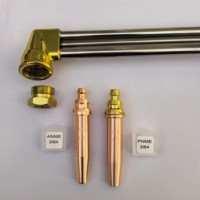 Torche de coupe de gaz acétylène oxygène robuste en laiton de qualité supérieure G02-250