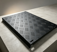 Repose-pieds de course en aluminium monobloc antidérapant pour équipement d'entraînement de course professionnel