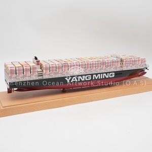 Tùy chỉnh thực hiện 45cm gssp tay nghề mô hình tàu chở hàng quy mô 1:888 Mô hình tàu container Chất lượng cao cho quà tặng doanh nghiệp - Product Image 3