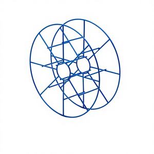 Bobine Offre Spéciale de panier de fil d'acier doux pour le plateau de bobine de câble d'usine de câble de soudure pour le stockage de fil de soudure et l'usage industriel - Product Image 1