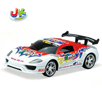Voiture de course RC à l'échelle 1:24, voiture de sport télécommandée 2CH, jouet pour enfants, boîte avec fenêtre