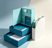 Boîtes d'emballage personnalisées en porcelaine pour vaisselle, articles de table, assiettes en céramique et ustensiles de cuisine
