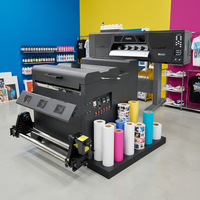 Imprimante DTF semi-automatique pour films PET, deux têtes d'impression Epson XP600, garantie 1 an, format A1, idéale pour les petites entreprises et l'impression de t-shirts