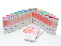 Marqueurs d'art IERS personnalisés, 6 couleurs, pointe pinceau souple, encre non toxique, encre rechargeable, matériau PLA pour Manga