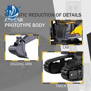 لعبة حفارة بيماي يتم التحكم بها عن بعد 2.4 جيجاهرتز بمقياس 1:14، نموذج سيارة مصبوب، شاحنة تحكم عن بعد متغيرة من سبائك المعادن، مركبة بناء - Product Image 3