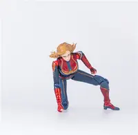 1/6 스케일 마블 Avongers:Endgame 캡틴 Marvel Carol Danvers PVC 동상 GK 모델 Collectible 액션 피규어 핫