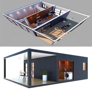 Casa Contêiner Barata com Dois Quartos à Venda para Pousadas e Hotéis, Casas Contêiner de Luxo - Product Image 6