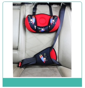 <span class=keywords><strong>Reposacabezas</strong></span> y Almohada para el Cuello para Asiento de Seguridad Infantil, Ajustador Antiasfixia, Dispositivo Triangular de Estabilización, Poliéster, Ajuste Universal - Product Image 2