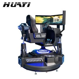 Simulateur de course VR à 3 écrans, machine de jeu d'arcade de conduite dynamique avec structure métallique pour intérieur, Nouvelle machine de jeu 2026 - Product Image 5