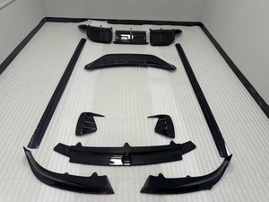 Kit de Carrocería de Fibra de Carbono para <span class=keywords><strong>Audi</strong></span> <span class=keywords><strong>E</strong></span>-<span class=keywords><strong>tron</strong></span> <span class=keywords><strong>GT</strong></span>, Estilo FD, Difusor Delantero, Alerón, Faldones Laterales - Product Image 2