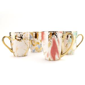 Mug à café en céramique <span class=keywords><strong>de</strong></span> style <span class=keywords><strong>dessin</strong></span> libre 12 oz, design personnalisé - Product Image 1