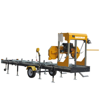 Récolteuse de bois scierie à ruban machine à couper le bois scie à ruban machines équipement de serrage