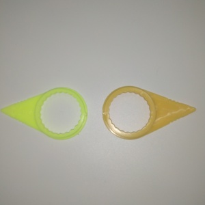 Indicador de tuerca de rueda suelta tipo tapa de anillo de 32mm y 33mm Indicador de verificación de rueda de 32mm 33mm Detector de presión de neumáticos - Product Image 4