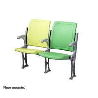 Sièges de football pour chaises de stade en plastique de tennis de football en plein air
