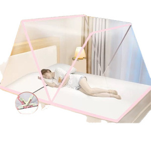Mosquito Net Home 2025 New Installation-free Foldable Full Cover Portable Bedroom Student Dormitory Single <strong>Bed</strong> - Product Image 5