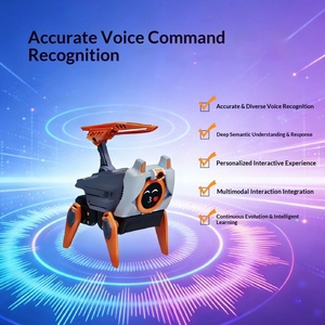 Jouet intelligent pour enfants avec commande vocale IA, écran haute définition de 2,4 pouces, robot IA en plastique avec lumière et son et connexion Wi-Fi - Product Image 1