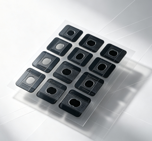 SV2020LP Food Grade silicon free Square Shape StickerValve Degassing Valve for Coffee Bag Freshness Roasted Beans Packaging - Product Image 2