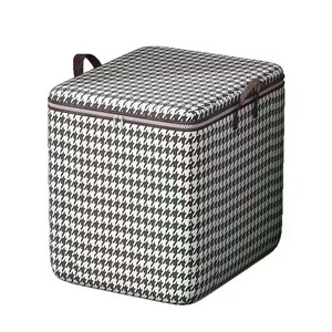 กระเป๋าเก็บของผ้าขนาดใหญ่ RTS แบบคละขนาด 80L/100L/140L/180L สำหรับเก็บผ้าห่ม เสื้อผ้า กล่องเก็บของในห้องนอน กระเป๋าเดินทาง - Product Image 1