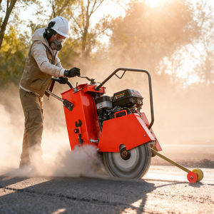 Découpeuse de route de trottoir d'asphalte de béton diesel d'essence de Q500B - Product Image 1