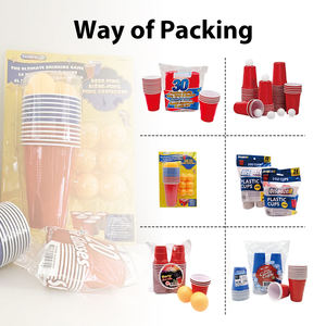 <span class=keywords><strong>Vasos</strong></span> de Plástico Rojos FULING de 2 oz, <span class=keywords><strong>Vasos</strong></span> Desechables Multicolores para Fiestas, <span class=keywords><strong>Vasos</strong></span> de PP para <span class=keywords><strong>Beer</strong></span> <span class=keywords><strong>Pong</strong></span> - Product Image 5