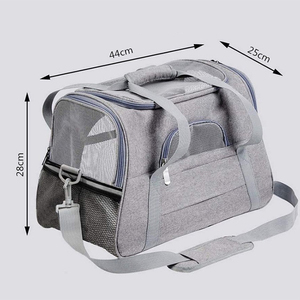 Factory Portable Carry-On <b>Cat</b> Bag Outgoing Transparent Breathable Foldable Pet Bag Crossbody Carry-On <b>Cat</b> Dog Bag Wholesale - Product Image 4