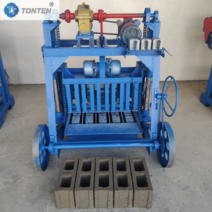 Hydraulische Ziegel presse mit Big Wheels Ziegel maschine für Pflasters teine - Product Image 4