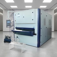 Machine de débavurage pour le traitement des métaux, pour éliminer les bavures de coupe et les bords tranchants après la découpe laser et plasma