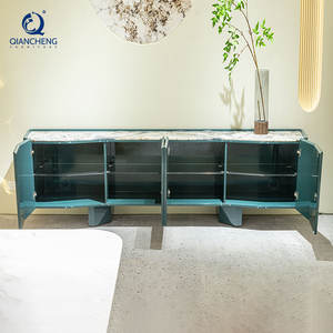 Fabricante de soporte de <span class=keywords><strong>televisión</strong></span> muebles de sala de estar moderno personalizado hotel de lujo TV gabinete de pared italiano aparador buffet - Product Image 2
