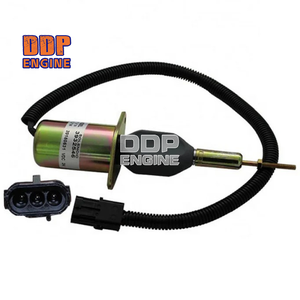 Válvula solenoide de corte de combustible 3932546 SA-4639-24V 3932545 SA-4639-12V para motor Cummins C8.3L 6C 6CT 6CTA ISC8.3 QSC8.3 - Product Image 3