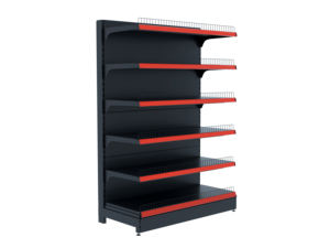 Meilleures ventes : Étagères de supermarché mobiles pliables avec roues, présentoir métallique portable pour événements commerciaux éphémères - Product Image 4