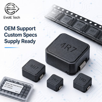 Inductor de Potencia SMD Blindado de Alta Estabilidad 10uH 2A, Alta Corriente de Saturación, Alta Frecuencia de Autoresonancia, Bajo Ruido de Radiación