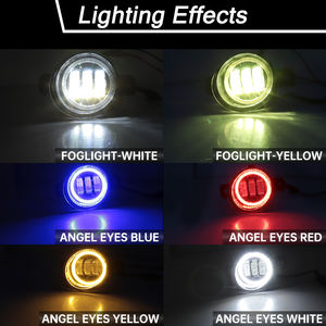 Accesorio para Automóvil Directo de Fábrica, Luz <span class=keywords><strong>Antiniebla</strong></span> LED para Parachoques Delantero para <span class=keywords><strong>Nissan</strong></span> Altima Maxima Murano <span class=keywords><strong>Pathfinder</strong></span> Rogue, Ojos de Ángel Universales - Product Image 3