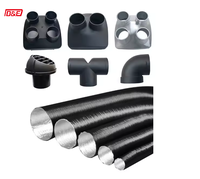 Tuyau d'échappement en aluminium pour Webasto Eberspacher, taille personnalisée, 42, 60, 75, 90mm