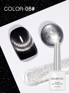 Esmalte de Uñas Magnético Efecto Ojo de Gato, Esmalte de Gel Magnético Efecto Cielo Estrellado, Esmalte de Gel UV LED Removible para Manicura - Product Image 1