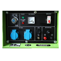 GXNEWLAND 5KW Kleiner Schwungrad-Kurbel-Smart-Generator mit Elektrostart