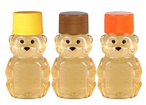 Honey Bottle In Stock Fast Dispatch BPA Free 50ml 240ml 500ml PET Plastic Squeeze Honey Bear Honey Sauce Bottle